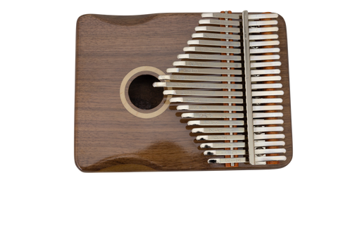 CEGA 21-KEY BOX KALIMBA 21CKW00-XC, STAND&CASE - Natural Rosewood Finish