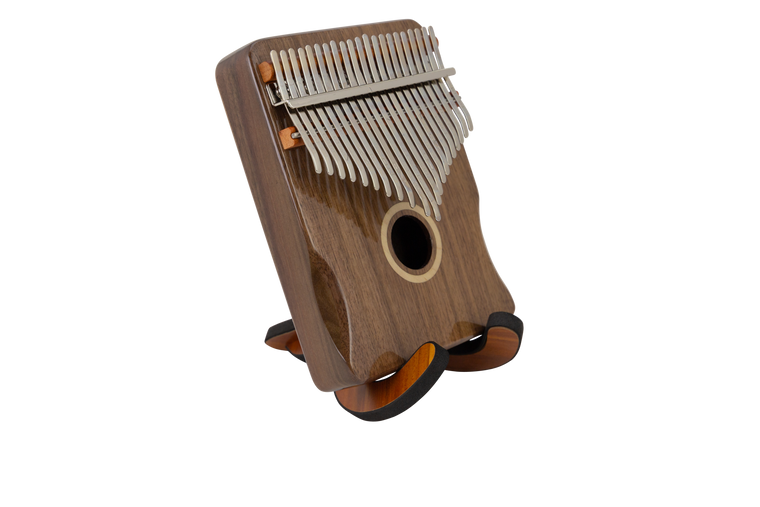 CEGA 21-KEY BOX KALIMBA 21CKW00-XC, STAND&CASE - Natural Rosewood Finish