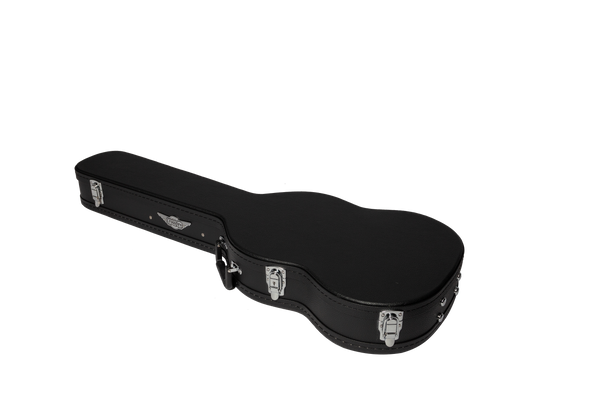 Crossfire Standard Shaped SG-Style Electric Guitar Hard Case (Black)