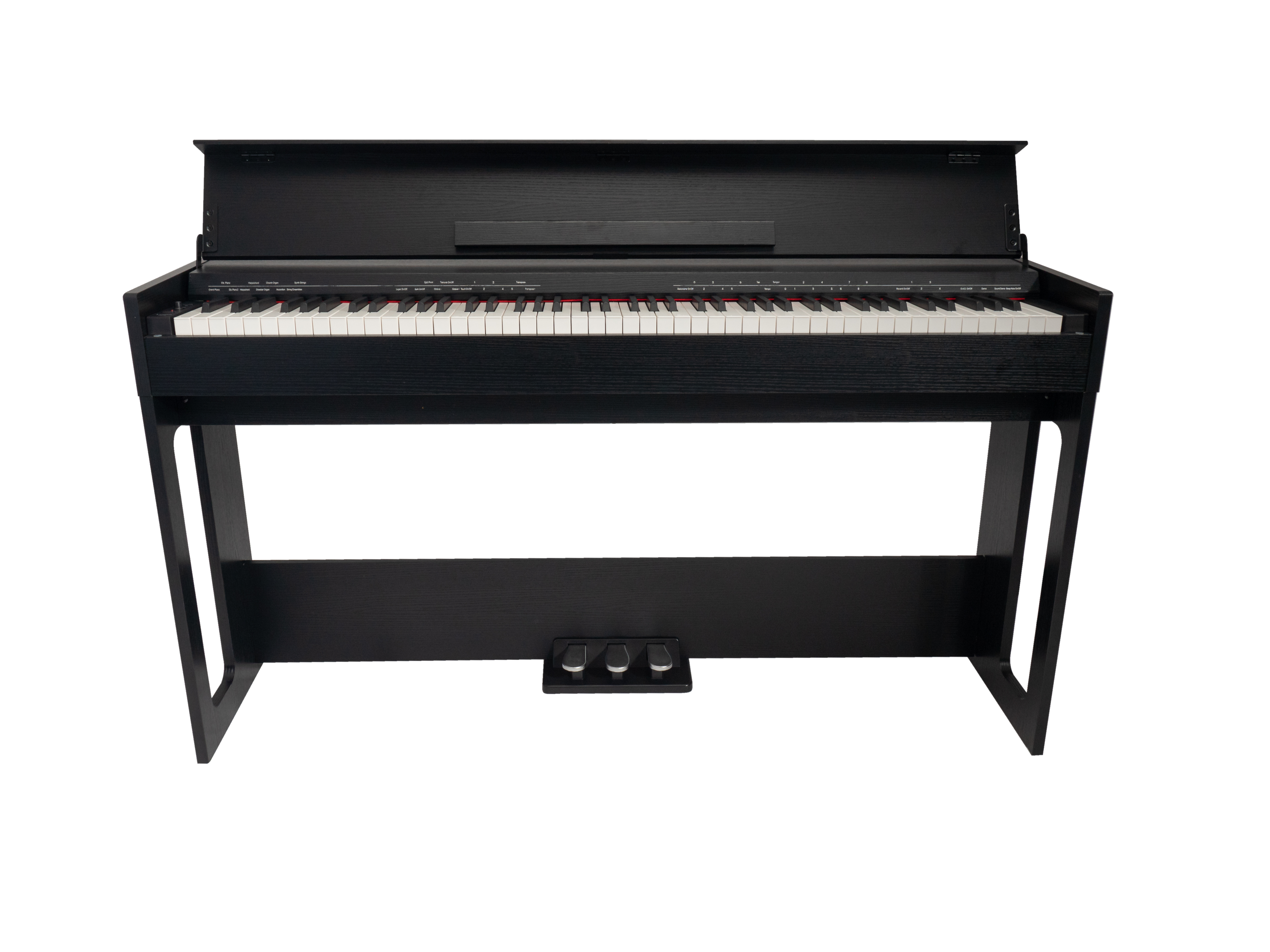 Crown A5 88-Key Touch Responsive Digital Piano (Black)