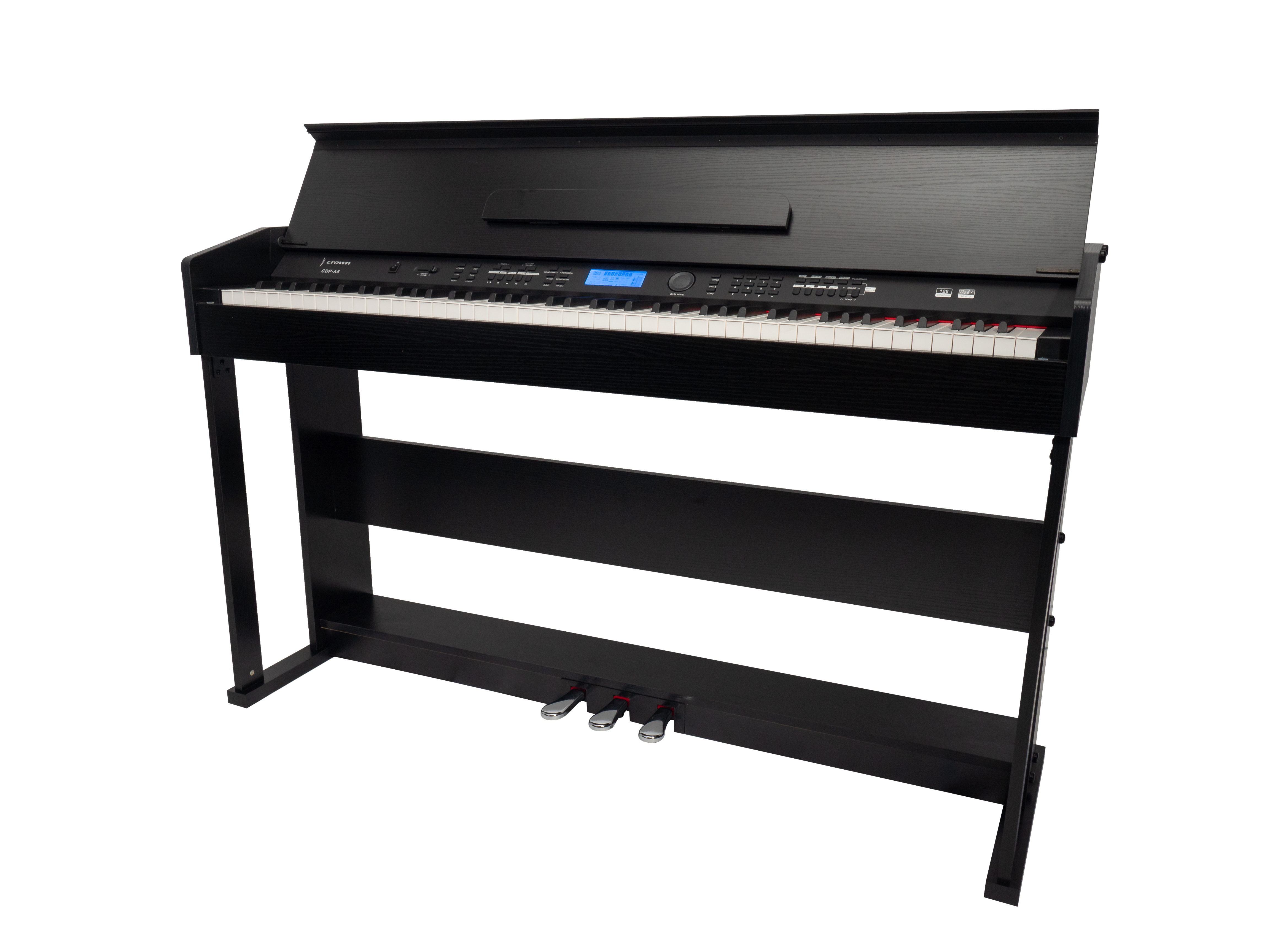 Crown A8 88-Key Touch Responsive Digital Piano (Black)