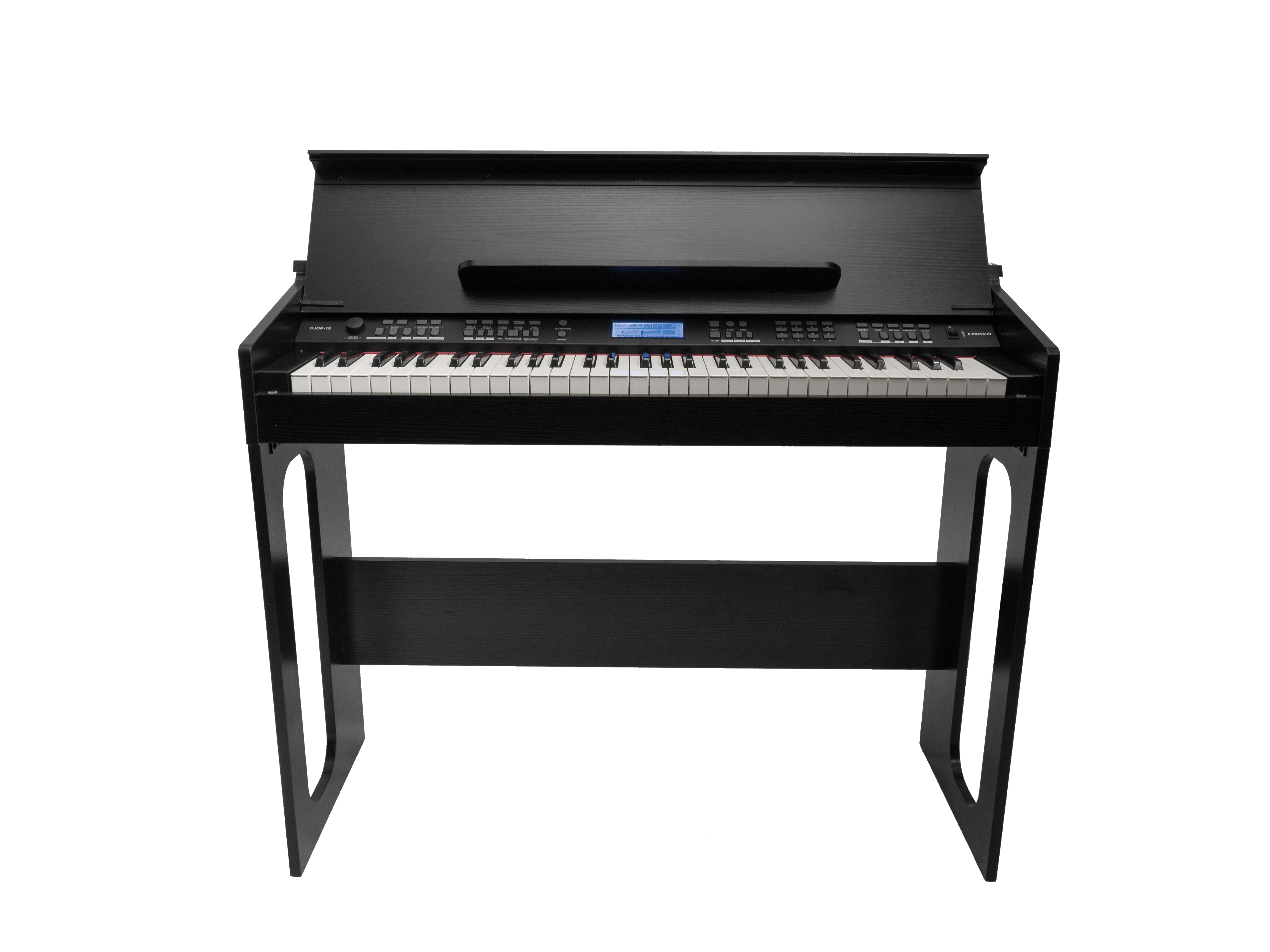 Crown CJDP 61-Key Touch Responsive Digital Piano (Black)