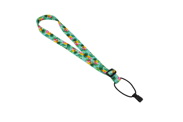 Fretz 1" Print Neck Ukulele Strap Blue