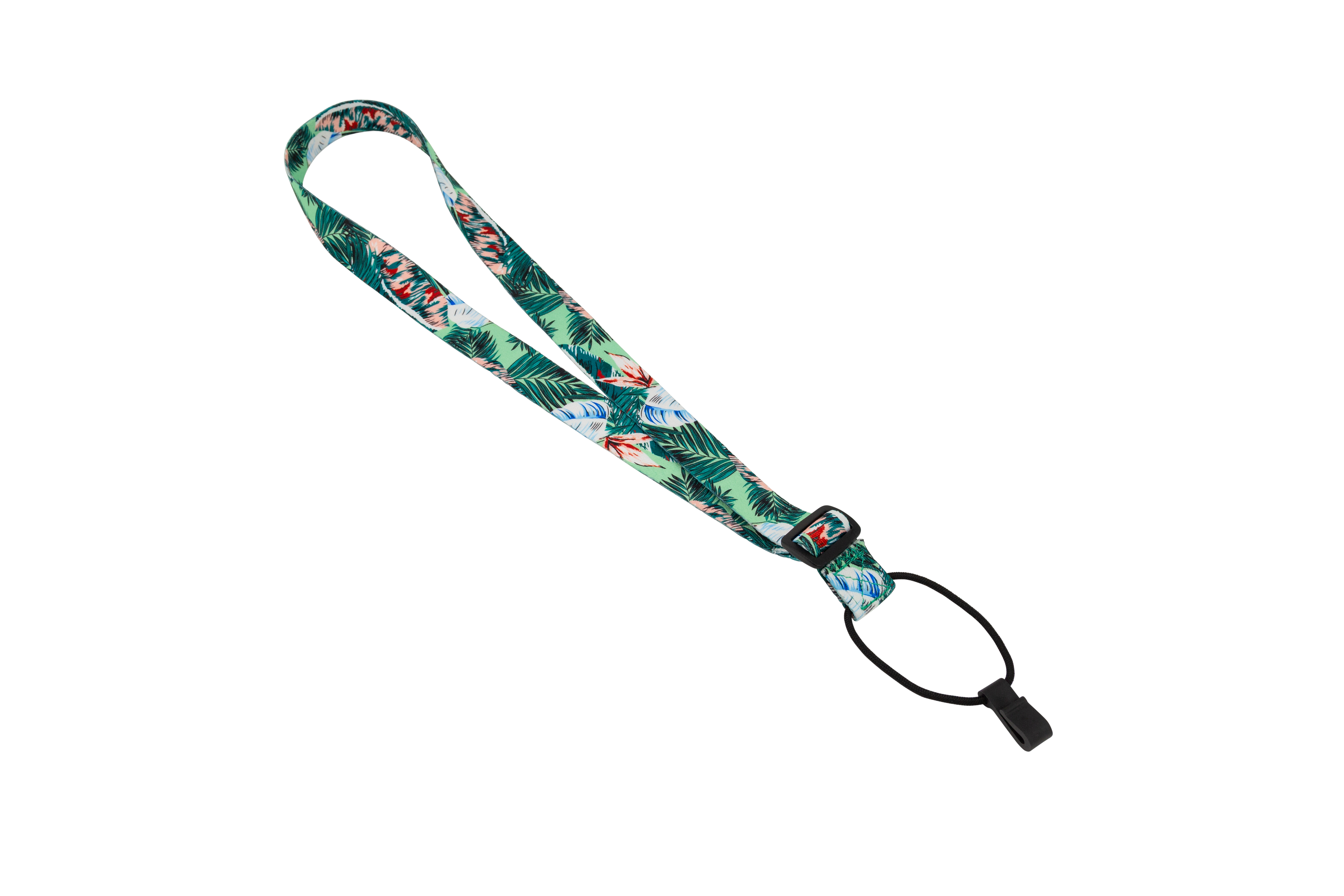 Fretz 1" Print Neck Ukulele Strap Green