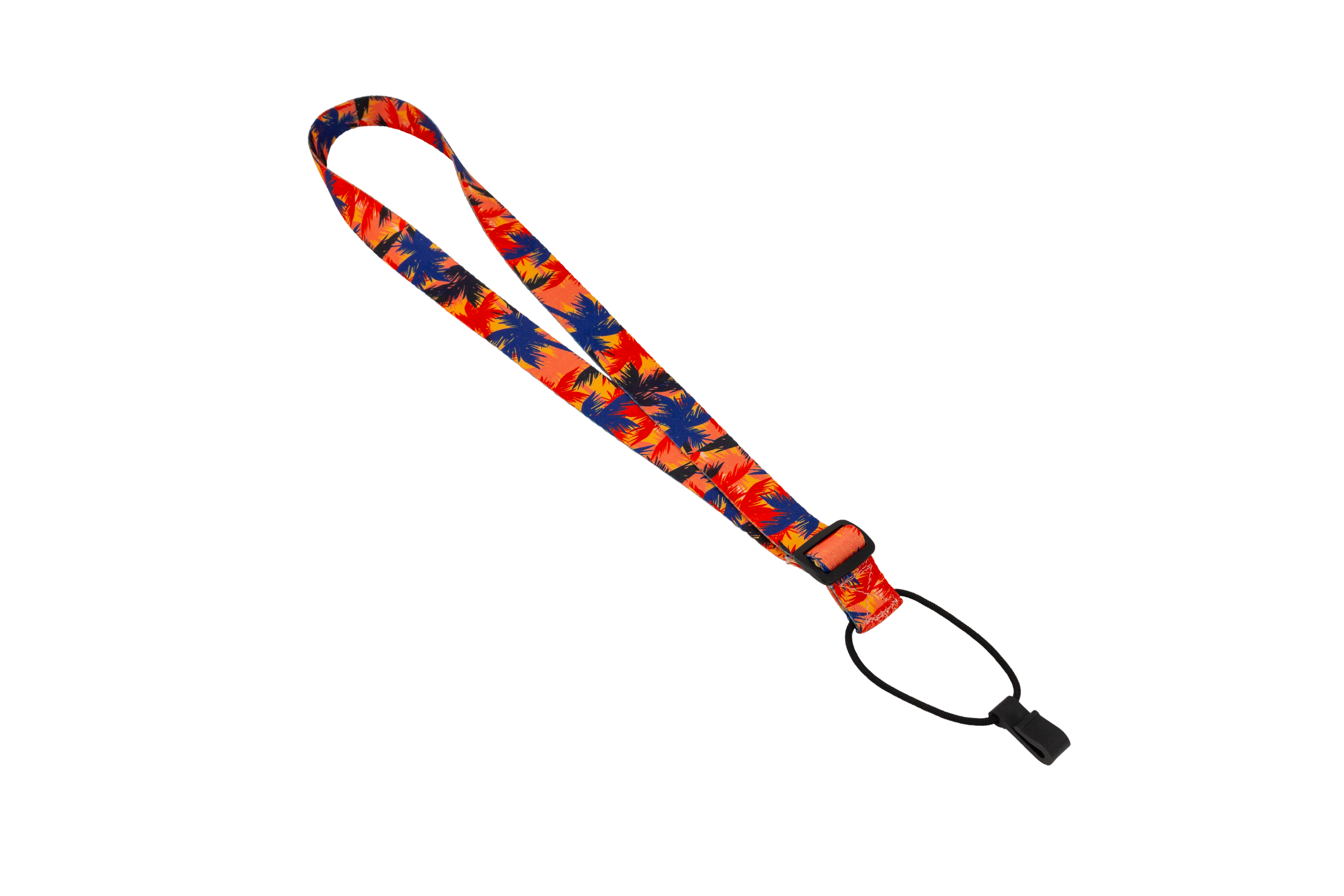 Fretz 1" Print Neck Ukulele Strap Red