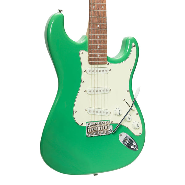 J&D Luthiers Traditional ST-Style Electric Guitar (Surf Green)