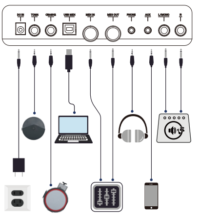 Kahzan KTD-MK5L-PRO Electronic Drum Kit