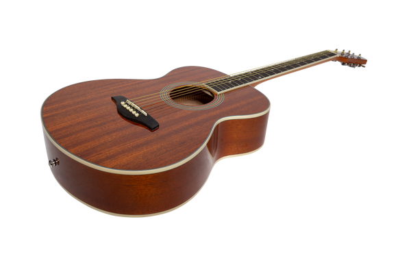 Martinez '41 Series' Folk Size Acoustic Guitar (Gloss Mahogany)