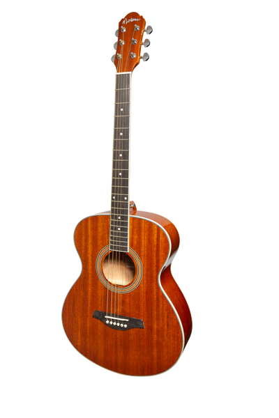 Martinez '41 Series' Folk Size Acoustic Guitar (Gloss Mahogany)