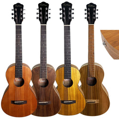 Martinez Acoustic-Electric Parlour Body Guitar (Jati-Teakwood)