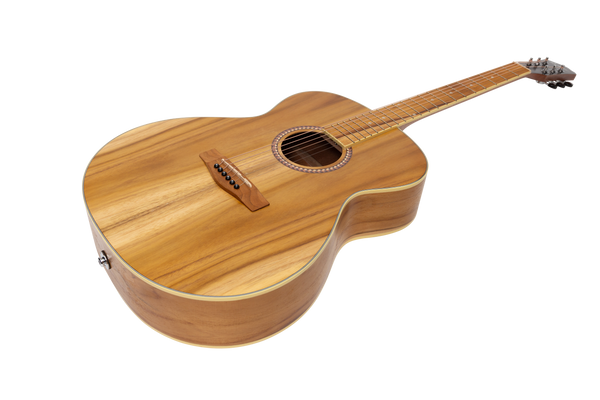 Martinez Acoustic-Electric Small Body Guitar (Jati-Teakwood)