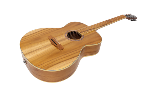 Martinez Acoustic-Electric Small Body Guitar (Jati-Teakwood)