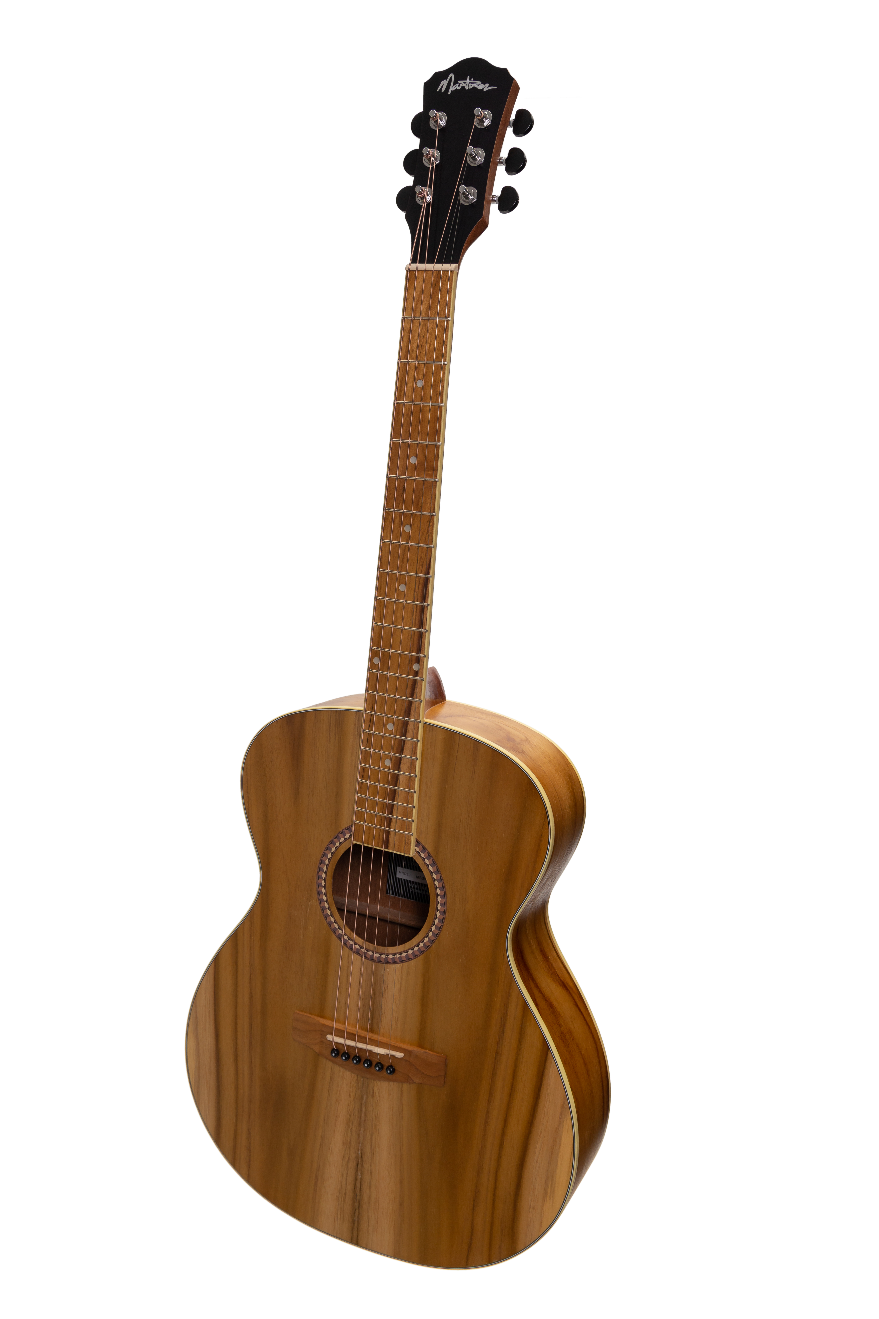 Martinez Acoustic-Electric Small Body Guitar (Jati-Teakwood)