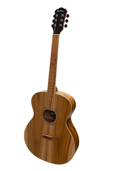 Martinez Acoustic-Electric Small Body Guitar (Jati-Teakwood)