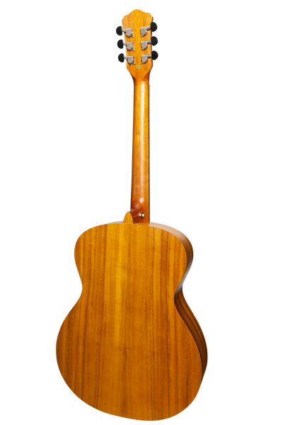 Martinez Left Handed Acoustic Small Body Guitar (Koa)