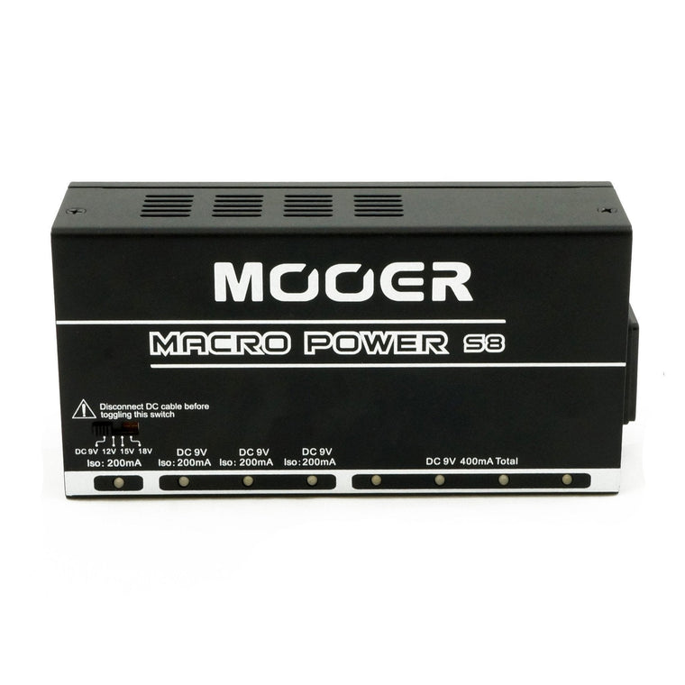 Mooer 'Macro Power' 8-Port Effects Pedal Power Supply