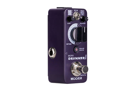 Mooer 'Micro Drummer MKII' Mini Drum Machine Effects Pedal