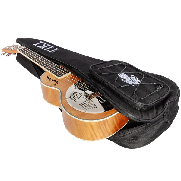 TIKI 26" DELUXE RESONATOR UKE W/BAG