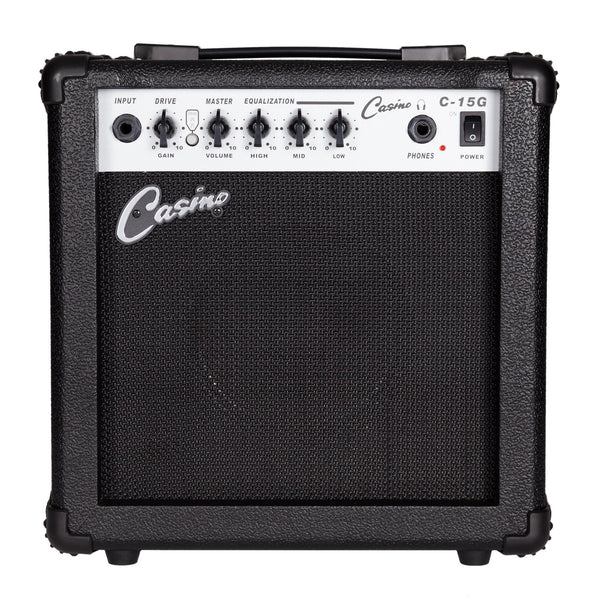 Casino 15 Watt Guitar Amplifier-C-15G-BLK