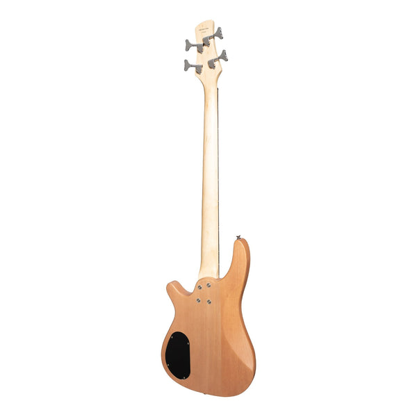 Casino '24 Series' Mahogany Tune-Style Electric Bass Guitar Set (Natural Satin)