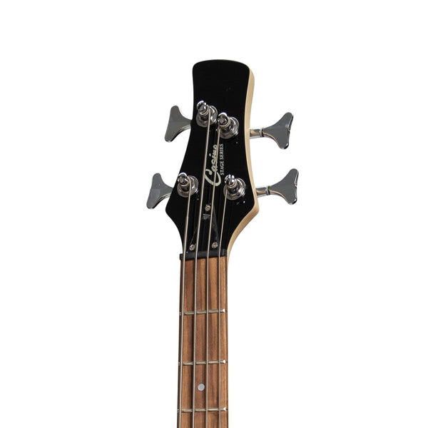 Casino '24 Series' Short Scale Tune-Style Electric Bass Guitar Set (Black)