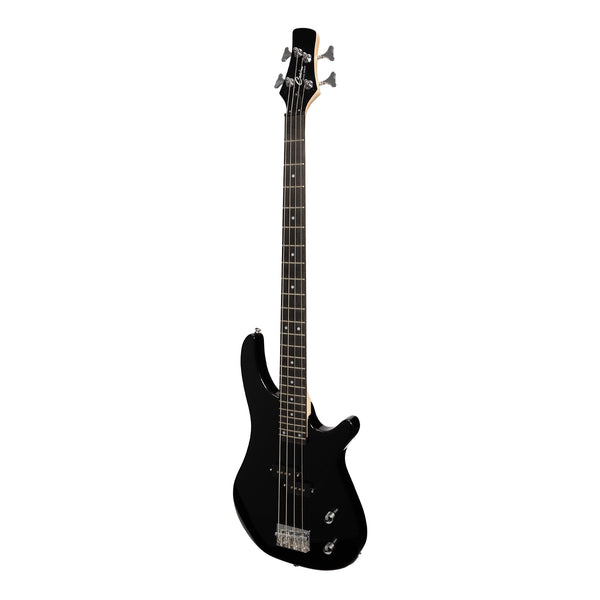 Casino '24 Series' Tune-Style Electric Bass Guitar Set (Black)