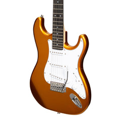 Casino ST-Style Electric Guitar Set (Gold Metallic)