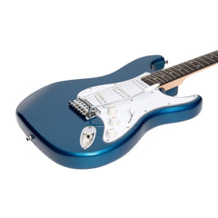 Casino ST-Style Electric Guitar and 10 Watt Amplifier Pack (Metallic Blue)