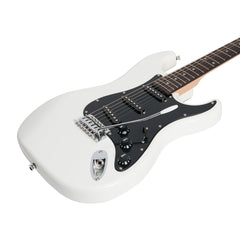 Casino ST-Style Electric Guitar and 15 Watt Amplifier Pack (White)