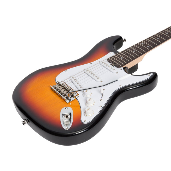 Casino ST-Style Short Scale Electric Guitar Set (Sunburst)