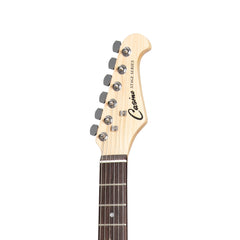 Casino ST-Style Short Scale Electric Guitar Set (Transparent Wine Red)