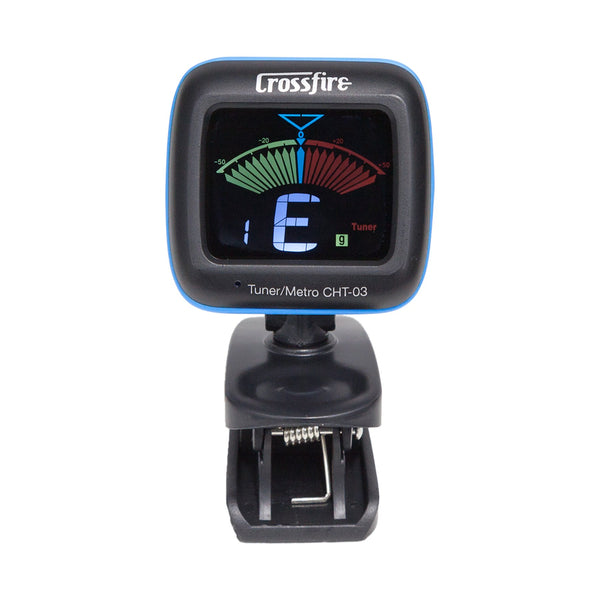 Crossfire CHT-03 Deluxe Chromatic Clip-On Tuner and Metronome-CHT-03