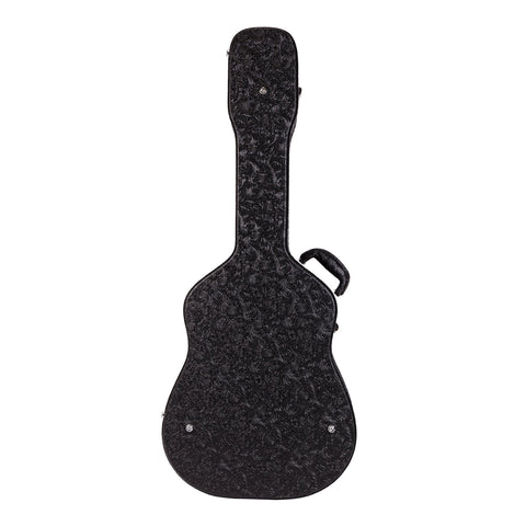 Crossfire Deluxe Shaped 12-String Acoustic Guitar Hard Case (Paisley Black)