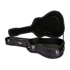 Crossfire Deluxe Shaped 12-String Acoustic Guitar Hard Case (Paisley Black)