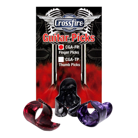 Crossfire Finger Picks (3 Pack)