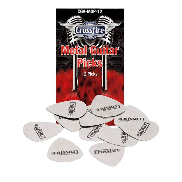 Crossfire Metal Picks (12 Pack)