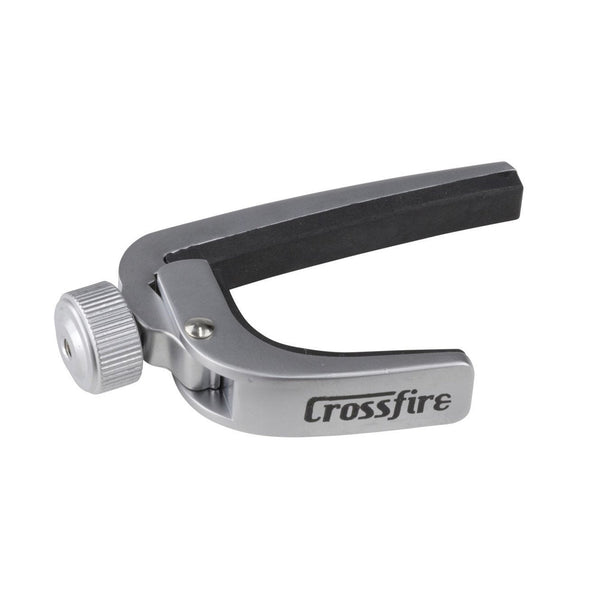 Crossfire Professional Acoustic Guitar Capo (Nickel)