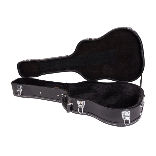 Crossfire Shaped Babe Traveller Acoustic Guitar Hard Case (Black)