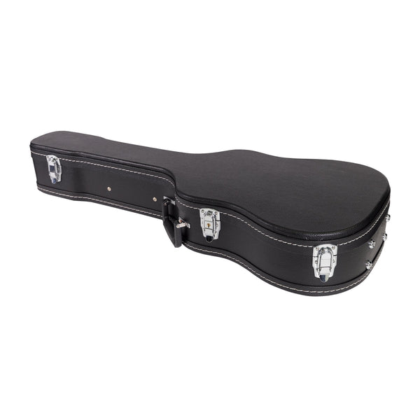 Crossfire Shaped Babe Traveller Acoustic Guitar Hard Case (Black)