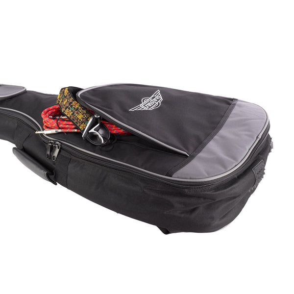 Crossfire Standard Padded Dreadnought Acoustic Guitar Gig Bag (Black)