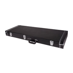 Crossfire Standard Rectangular JM and Jag-Style Offset Guitar Hard Case (Black)