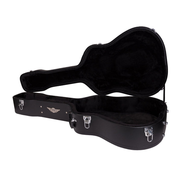 Crossfire Standard Shaped 12-String Acoustic Guitar Hard Case (Black)