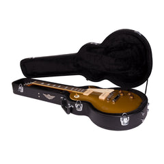 Crossfire Standard Shaped LP-Style Electric Guitar Hard Case (Black)