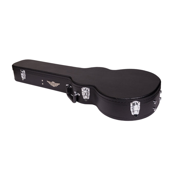 Crossfire Standard Shaped LP-Style Electric Guitar Hard Case (Black)