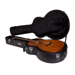 Crossfire Standard Shaped Small Body Acoustic Guitar Hard Case (Black)