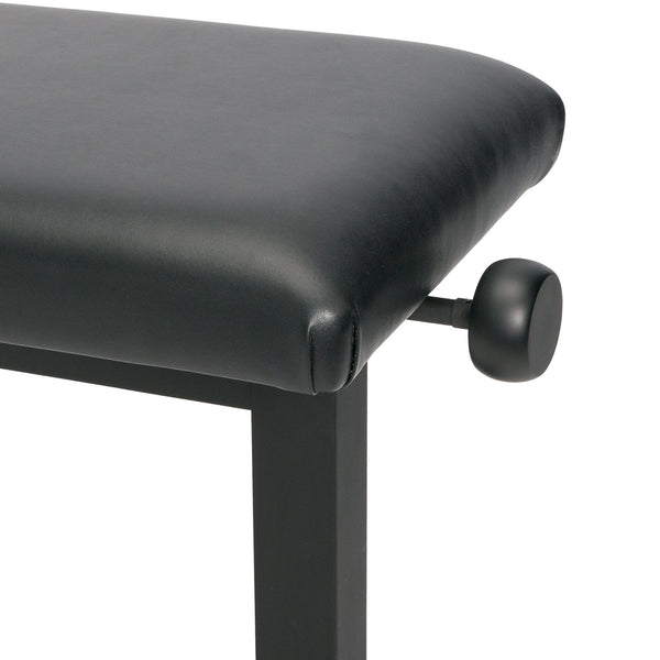 Crown Hydraulic Height Adjustable Piano Stool (Black)