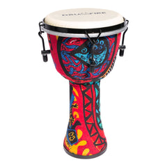 Drumfire 8" Tuneable Synthetic Head Djembe (Multicolour)