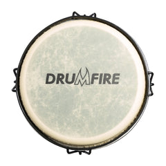 Drumfire 8" Tuneable Synthetic Head Djembe (Multicolour)