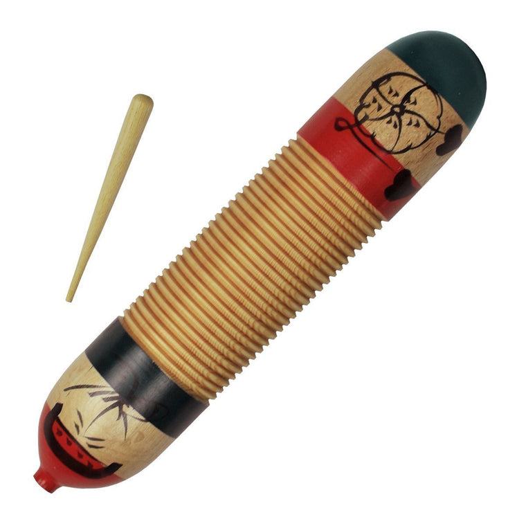 Drumfire Traditional Style Wooden Guiro