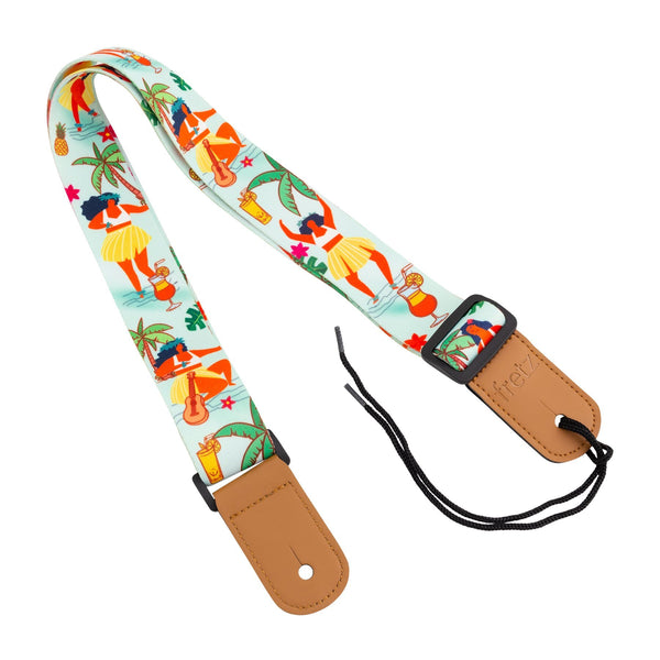 Fretz Hawaiian Style Ukulele Strap (Hula Girl)-FUST-H51